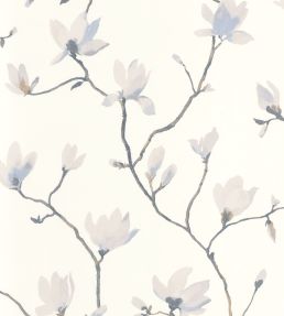 Florescence Suzhou Wallpaper by Casadeco Gris Bleute