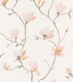 Florescence Suzhou Wallpaper by Casadeco Rose
