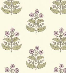 Floret Wallpaper by Langelid Von Bromssen Lilac