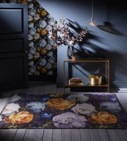 Clarke & Clarke Floretta rug Mineral 48375-CCFL-MI-120170 Mineral