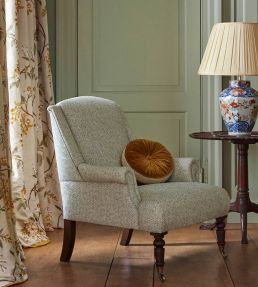 Flori Fabric by James Hare Old Green