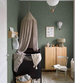Florian Wallpaper by Borastapeter Pink