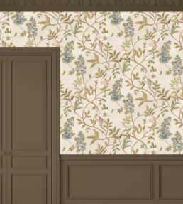 Flory Wallpaper by Josephine Munsey Olive