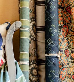 Flourish Dapple Fabric by MINDTHEGAP Taupe
