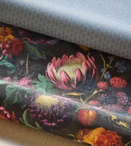 Flourish Wallpaper by Eijffinger Deep Plum