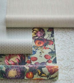Flourish Wallpaper by Eijffinger Warm Green