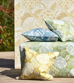 Flourish Fabric by Harlequin Tree Canopy / Silver Willow / Awakening