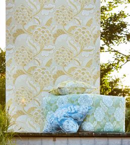 Flourish Fabric by Harlequin Tree Canopy / Silver Willow / Awakening