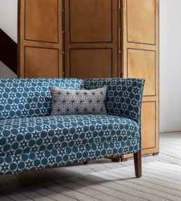 Flower Cut Out Fabric by Vanderhurd Jade/Moonstone