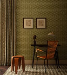 Flower Cut Out Wallpaper by Vanderhurd Jade