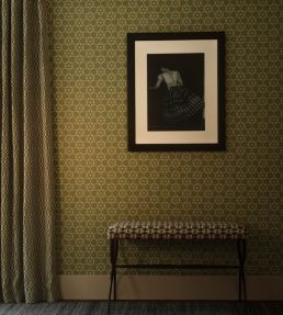 Flower Cut Out Wallpaper by Vanderhurd Jade