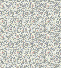 Flower Patch Wallpaper by GP & J Baker Blue