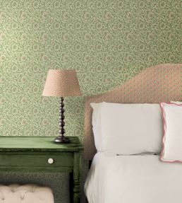 Flower Patch Wallpaper by GP & J Baker Blue