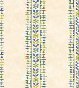 Flower Pot Wallpaper by GP & J Baker Blue/Green
