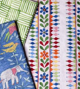 Flower Pot Fabric by GP & J Baker Jewel
