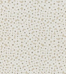 Flower Shower Wallpaper by Langelid Von Bromssen Chalk White