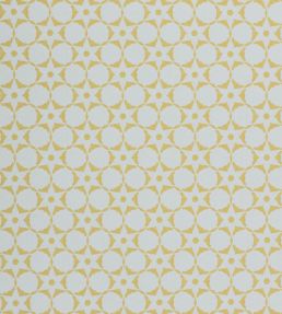 Flower Stencil Wallpaper by Vanderhurd Saffron
