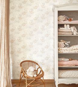 Flowered Grove Wallpaper by Casadeco Vert Amande