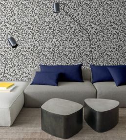 Fluid Wallpaper by Coordonne Coal