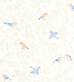 Flying Bird Wallpaper by Casadeco Bleu Ciel