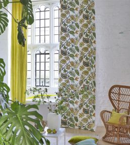 Foglia Decorativa Fabric by Designers Guild Moss