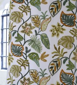 Foglia Decorativa Fabric by Designers Guild Moss