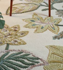 Designers Guild Foglia Decorativa rug Moss RUGDG0896 Moss