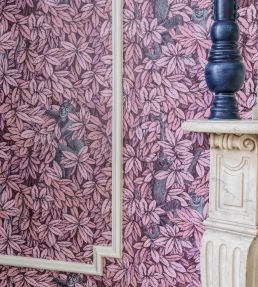Foglie e Scimmie Wallpaper by Cole & Son Autumnal Leaves