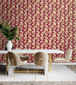 Foli Wallpaper by Ohpopsi Golden Berry
