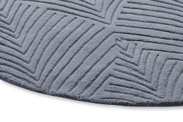 Wedgwood Folia 2.0 Round rug Cool Grey 038904-150-US Cool Grey