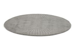 Wedgwood Folia Round rug Grey 38305-150 Grey