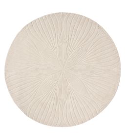 Wedgwood Folia Round rug Stone 38301-150 Stone