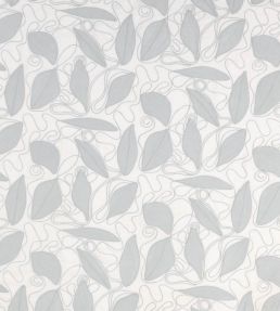 Foliage Fabric by Christopher Farr Cloth Pale Blue