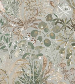 Folium Fabric by Arley House Dune