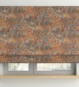 Folium Fabric by Arley House Tangerine