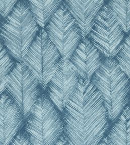 Folius Wallpaper by Clarke & Clarke Midnight