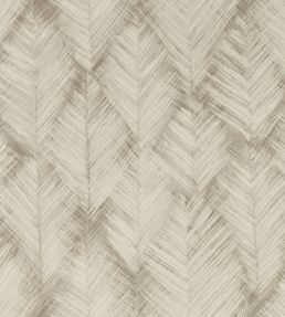 Folius Wallpaper by Clarke & Clarke Putty