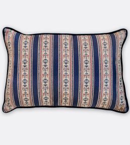 Folk Stripe Pillow 16 x 24" by Barneby Gates Navy