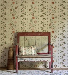 Folklore Wallpaper by Lewis & Wood Pink Salt