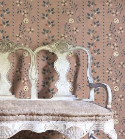 Folklore Wallpaper by Lewis & Wood Pink Salt
