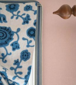 Folkloric Stripe Braid Trimming by Volga Linen Delft Blue
