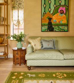 Folly Fabric by Parker & Jules Barley