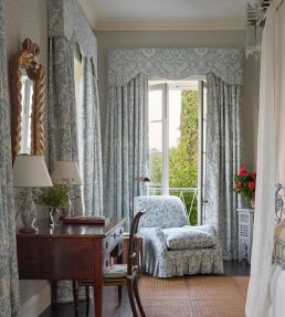 Folly Wallpaper by Schumacher Marine