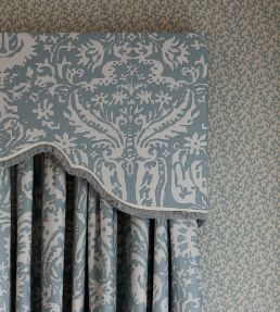 Folly Wallpaper by Schumacher Olive