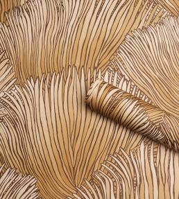 Fondale Wallpaper by Schumacher Gold