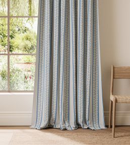 Fondant Stripe Fabric by Scion Denim
