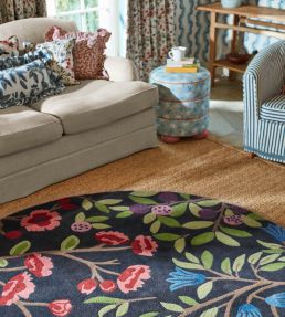 Sanderson Foraging rug Indigo 146618150001 Indigo