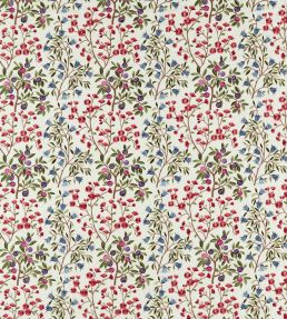 Foraging Embroidery Fabric by Sanderson Meadow Violet