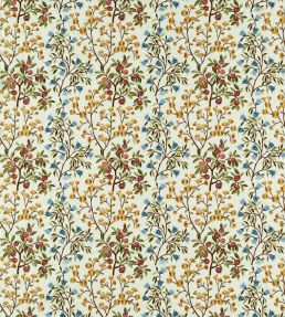 Foraging Embroidery Fabric by Sanderson Rowanberry