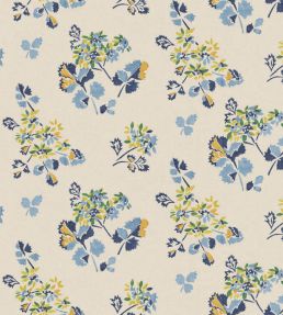 Forest Flower Wallpaper by GP & J Baker Blue/Green